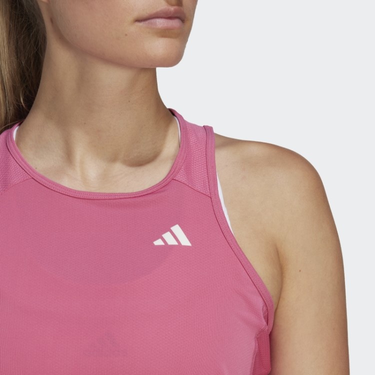 Possui A Regata De Corrida Adidas Fúcsia