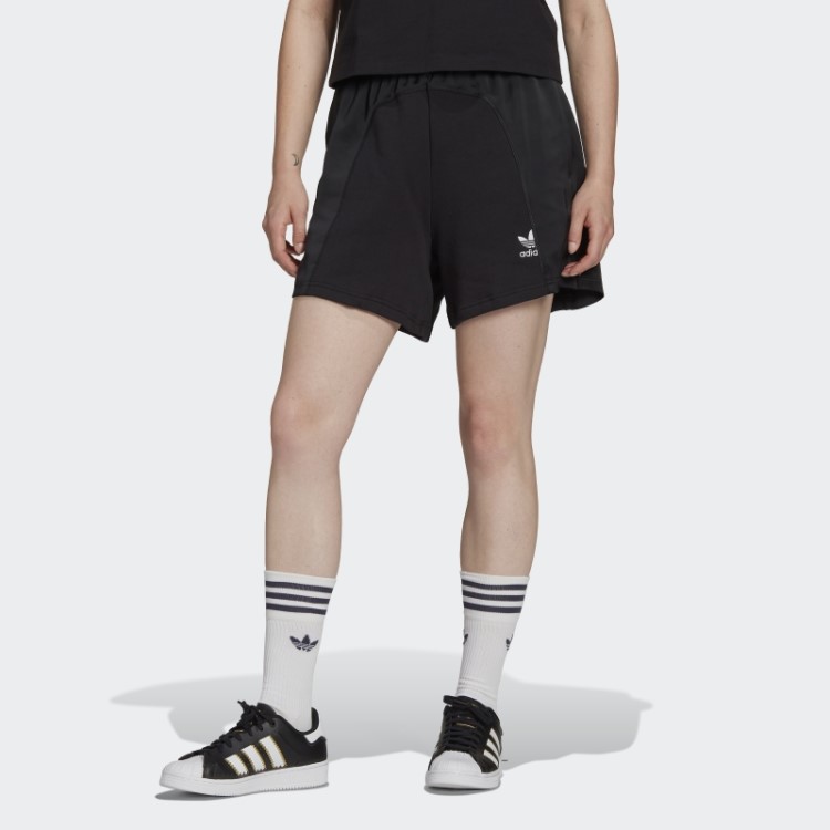 Shorts Adicolor Split Trefoil Preto Adidas