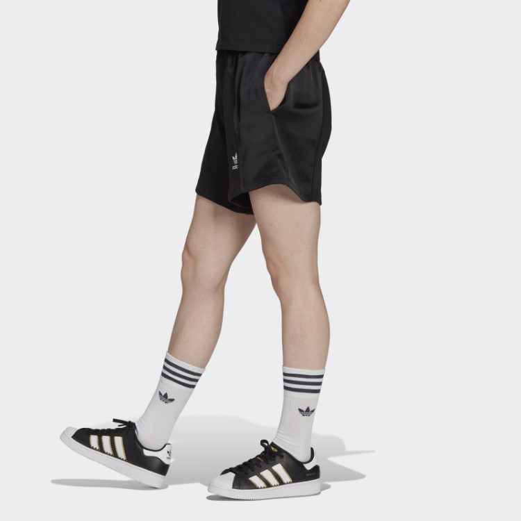 Shorts Adicolor Split Trefoil Preto Adidas