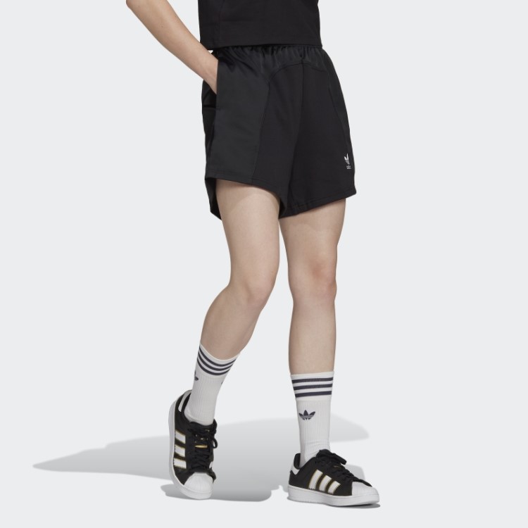 Shorts Adicolor Split Trefoil Preto Adidas