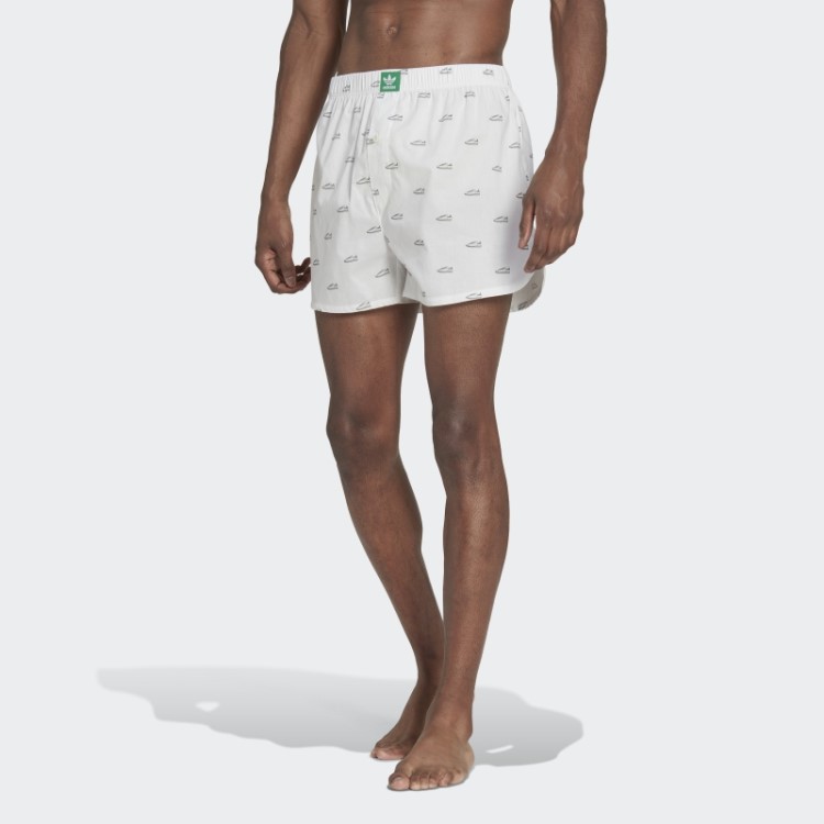 Cueca Boxer Icon De Algodão Comfort Core (2 Pares) Adidas Multicolor