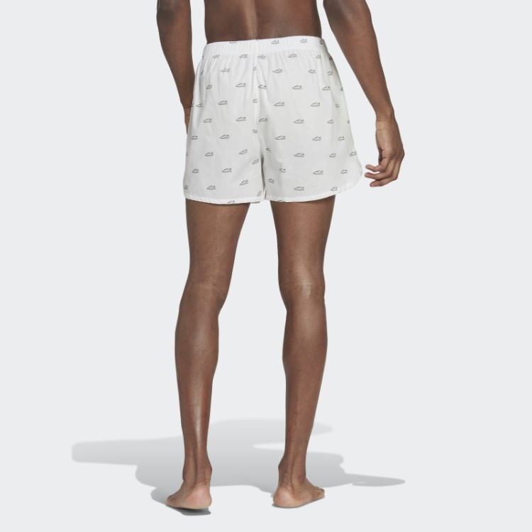 Cueca Boxer Icon De Algodão Comfort Core (2 Pares) Adidas Multicolor