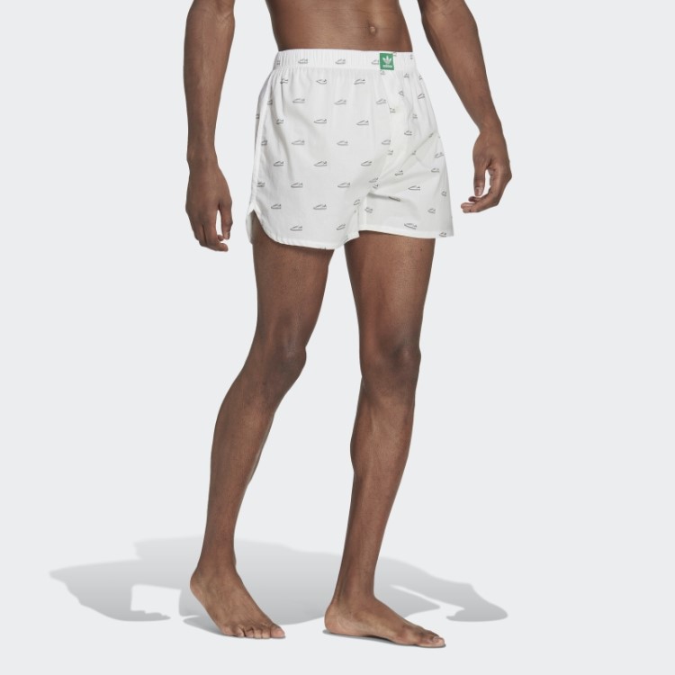 Cueca Boxer Icon De Algodão Comfort Core (2 Pares) Adidas Multicolor