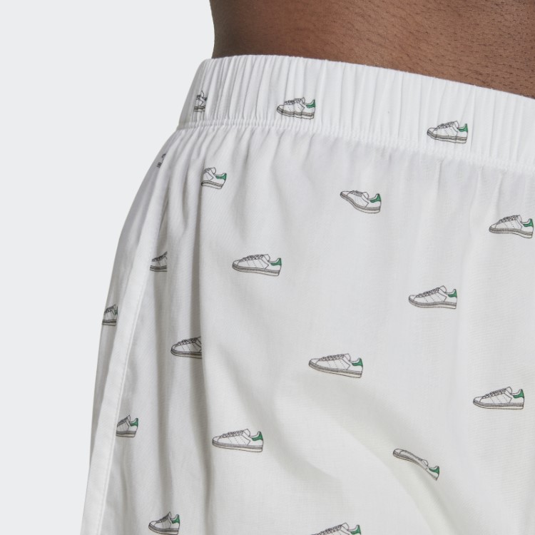Cueca Boxer Icon De Algodão Comfort Core (2 Pares) Adidas Multicolor
