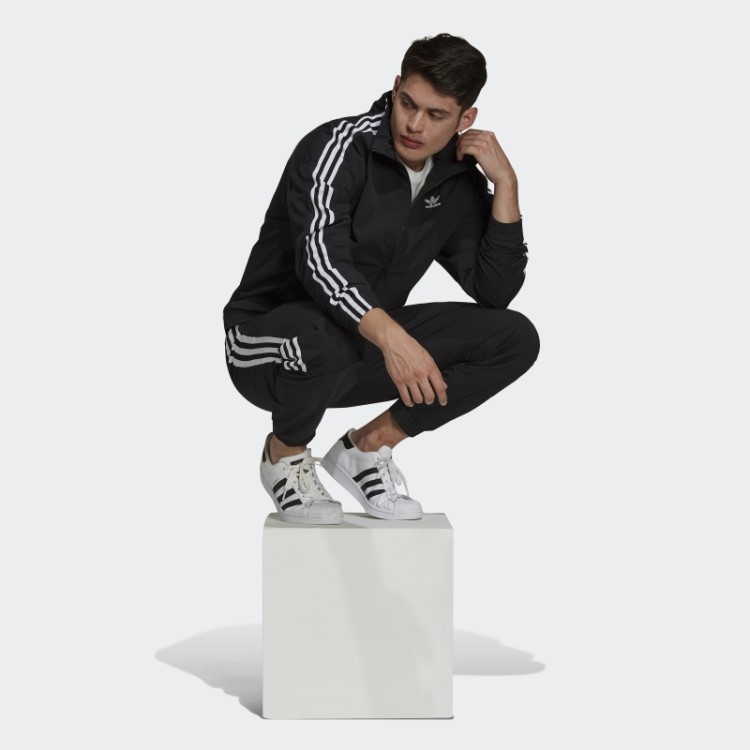 Adidas Adicolor Classics Top Preto Com Trevo Preto