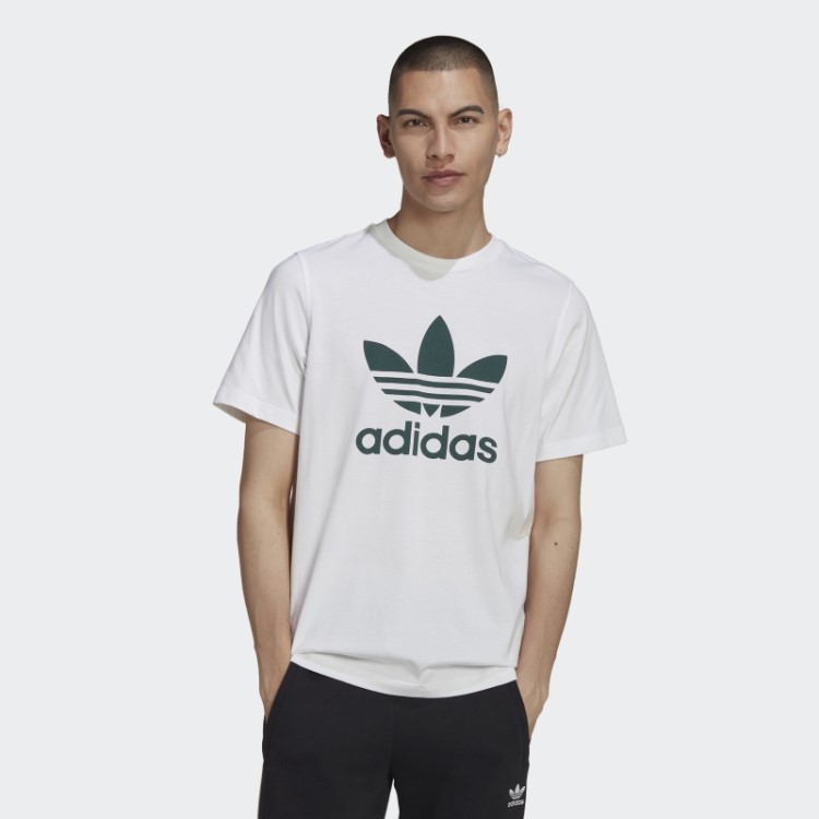 Camiseta Adidas Adicolor Classics Trefoil Verde Mineral