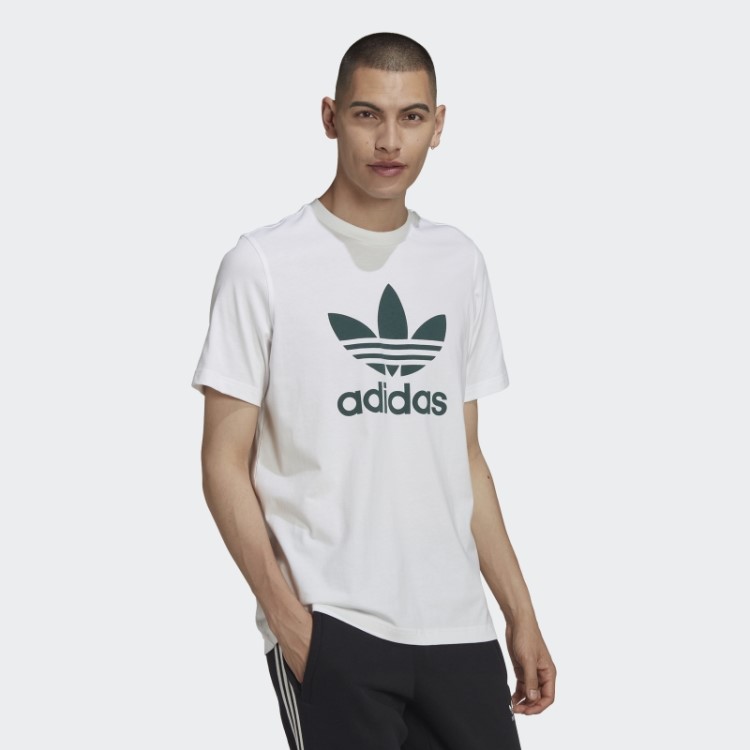 Camiseta Adidas Adicolor Classics Trefoil Verde Mineral