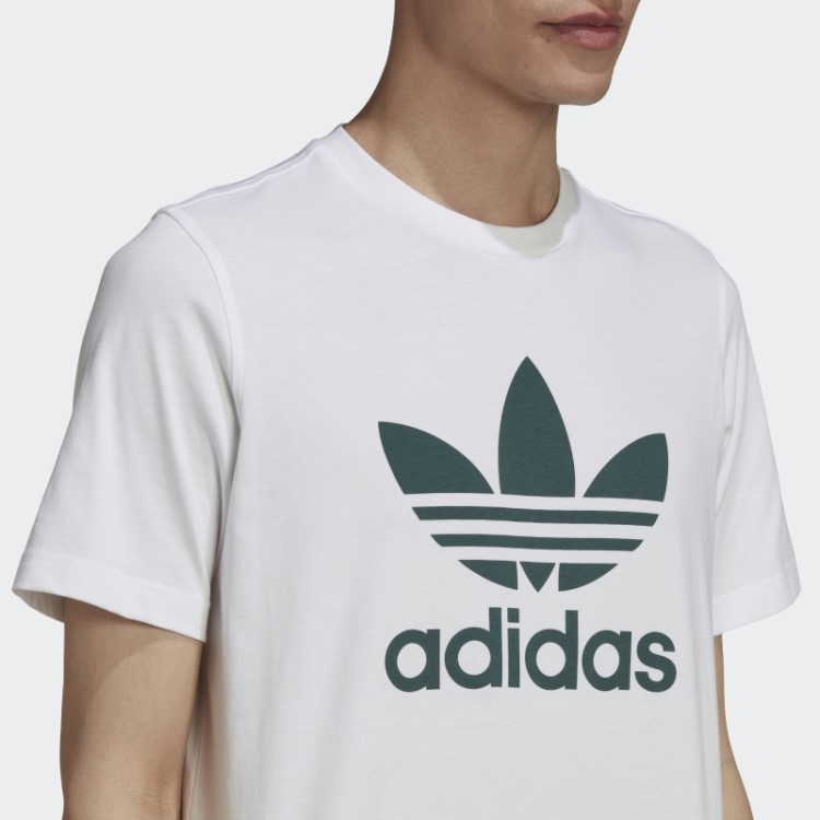 Camiseta Adidas Adicolor Classics Trefoil Verde Mineral