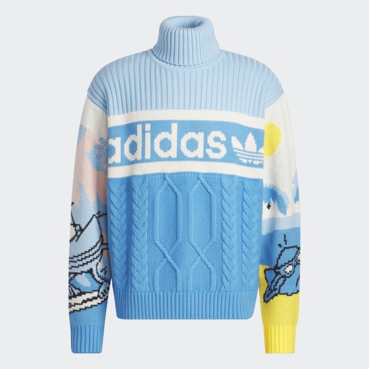 Moletom Branco De Natal (gênero Neutro) Adidas