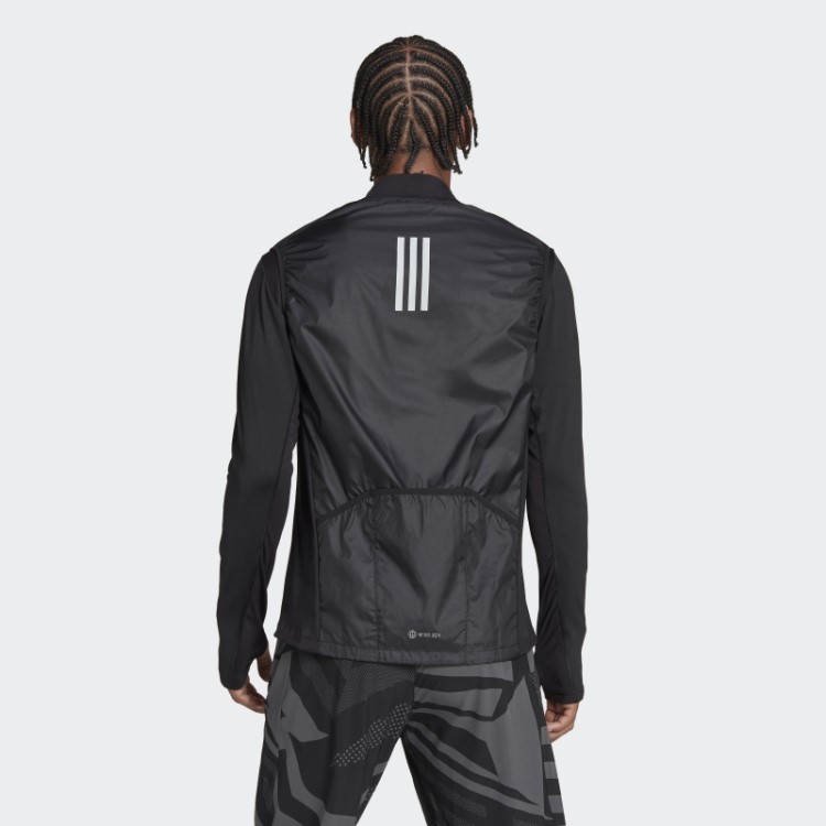 Adidas Preto Possui O Colete De Corrida
