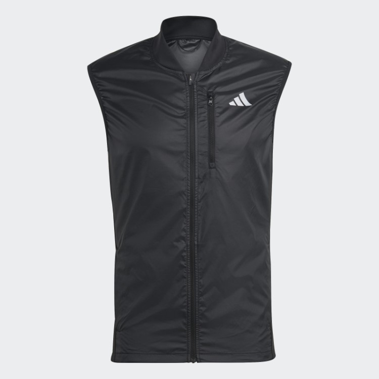 Adidas Preto Possui O Colete De Corrida