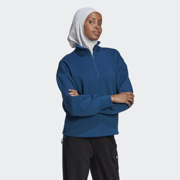ícones Marinhos Do Futuro Distintivo Do Esporte Moletom Com Zíper Adidas