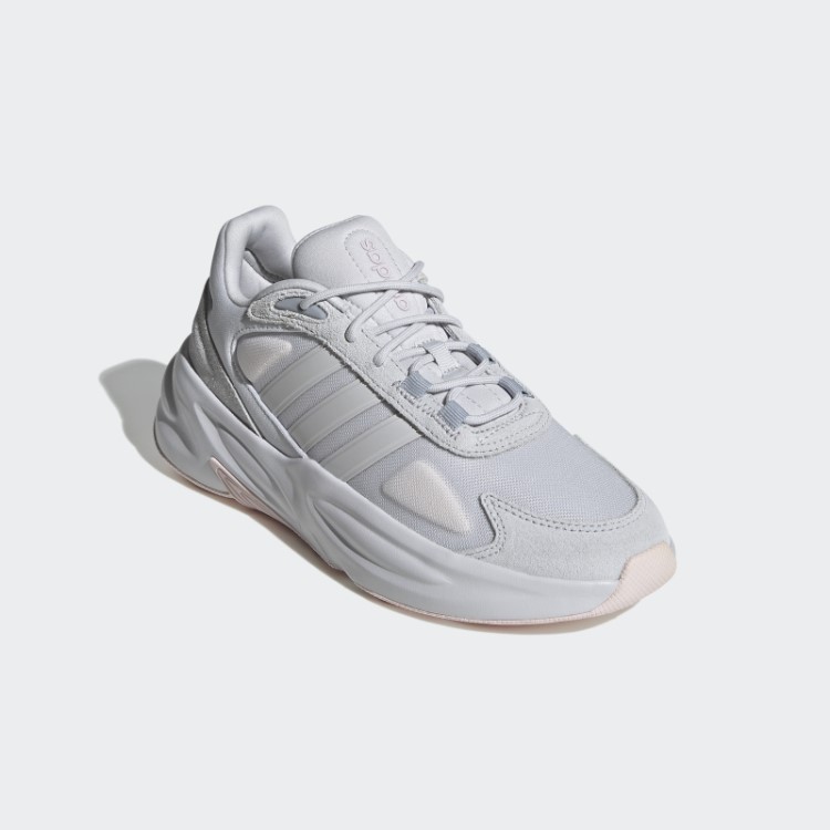 Tênis De Corrida Estilo De Vida Ozelle Cloudfoam Adidas Dash Cinza