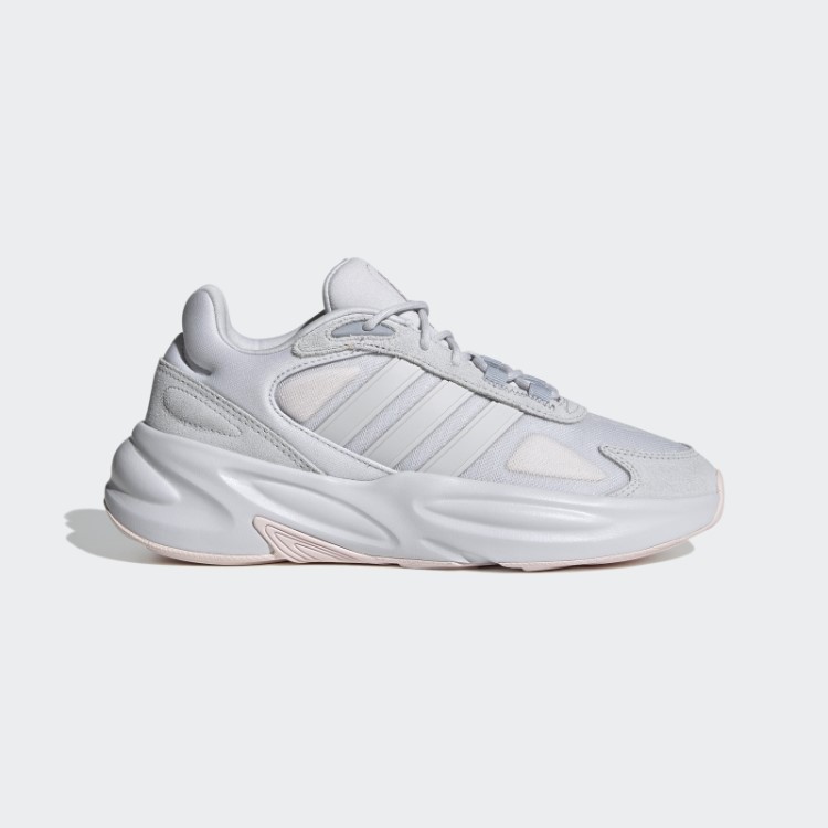 Tênis De Corrida Estilo Adidas Ozelle Cloudfoam Cinza Dash