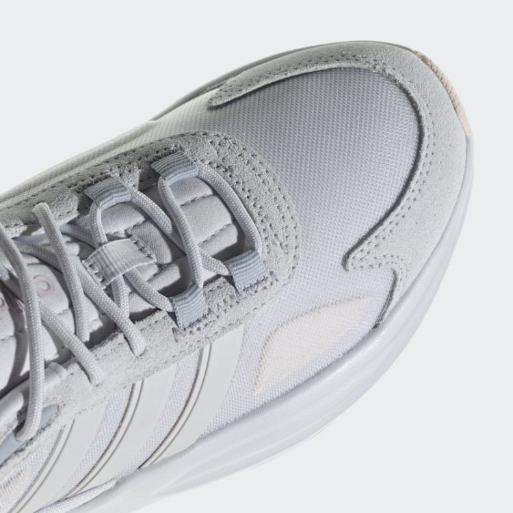 Tênis De Corrida Estilo Adidas Ozelle Cloudfoam Cinza Dash