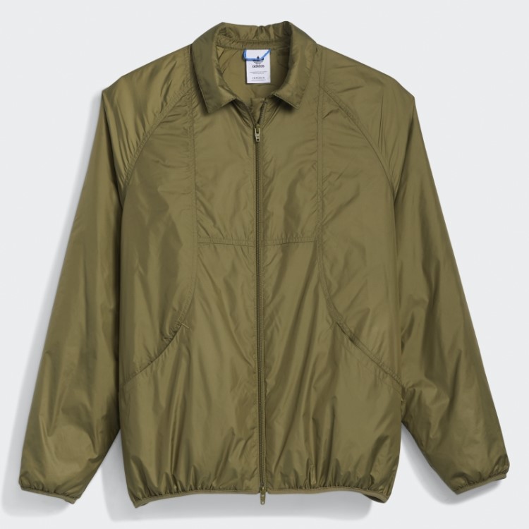 Jaqueta Coach Isolada (gênero Neutro) Verde-oliva Adidas