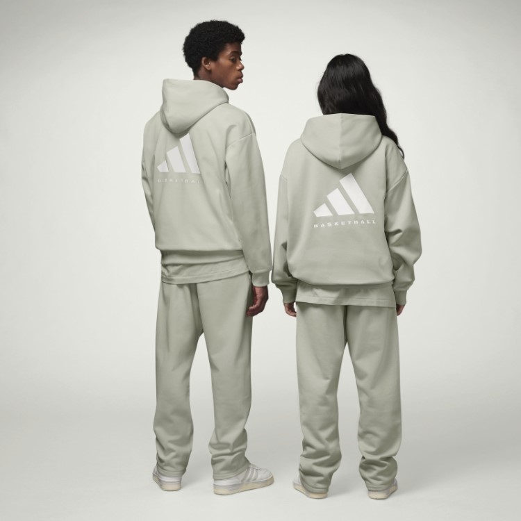 Moletom De Basquete Verde Adidas Fashion