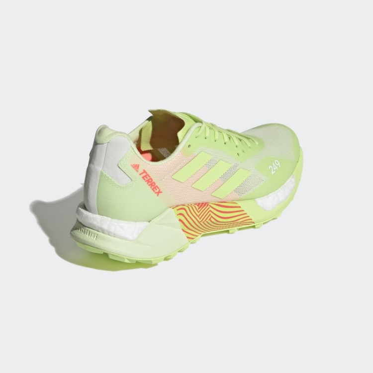 Tênis De Corrida Lime Terrex Agravic Ultra Trail Adidas