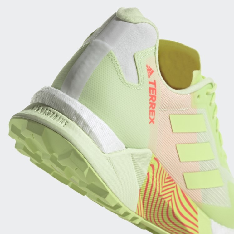 Tênis De Corrida Lime Terrex Agravic Ultra Trail Adidas