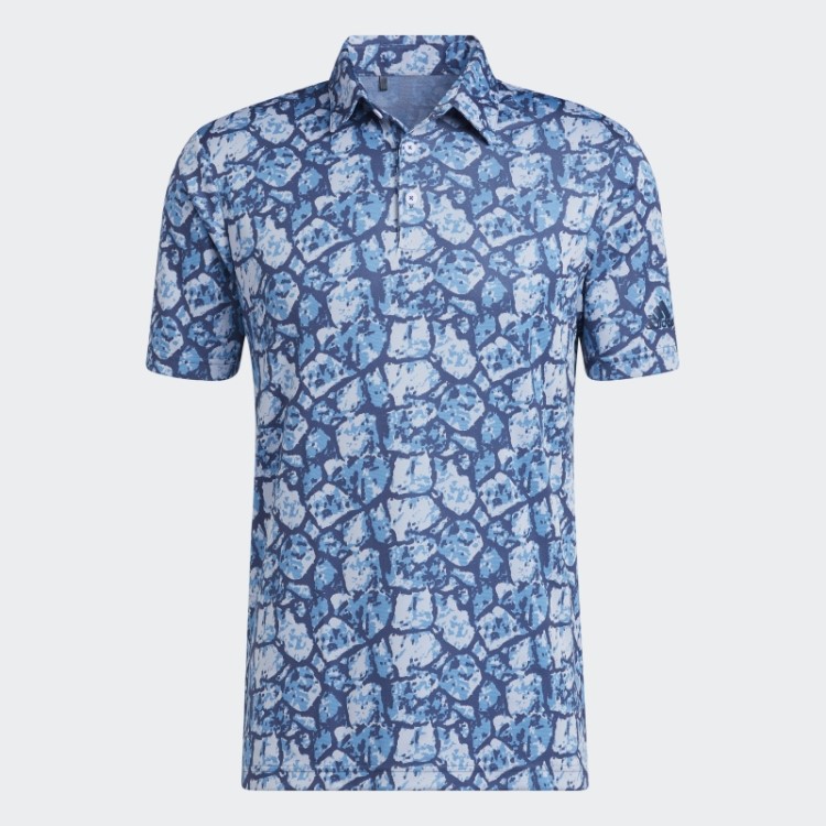 Adidas Camisa Polo Com Estampa De Pedras E Conteúdo Reciclado Aqua