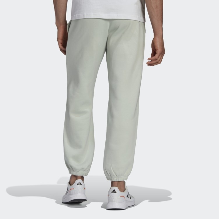 Adidas Green Essentials Feelvivid Jogger De Lã De Algodão Com Perna Reta