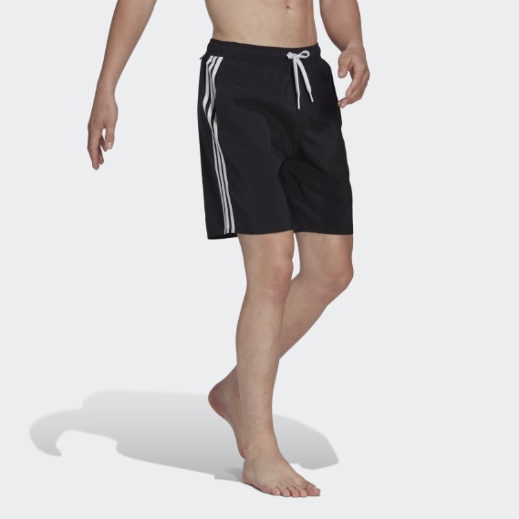 Adidas 3-stripes Clx Calção De Banho Preto