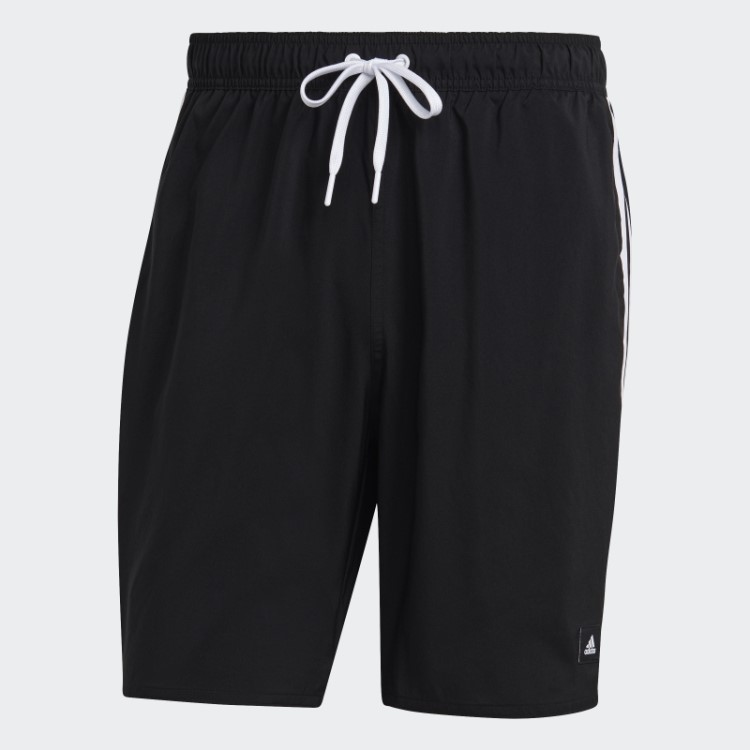 Adidas 3-stripes Clx Calção De Banho Preto