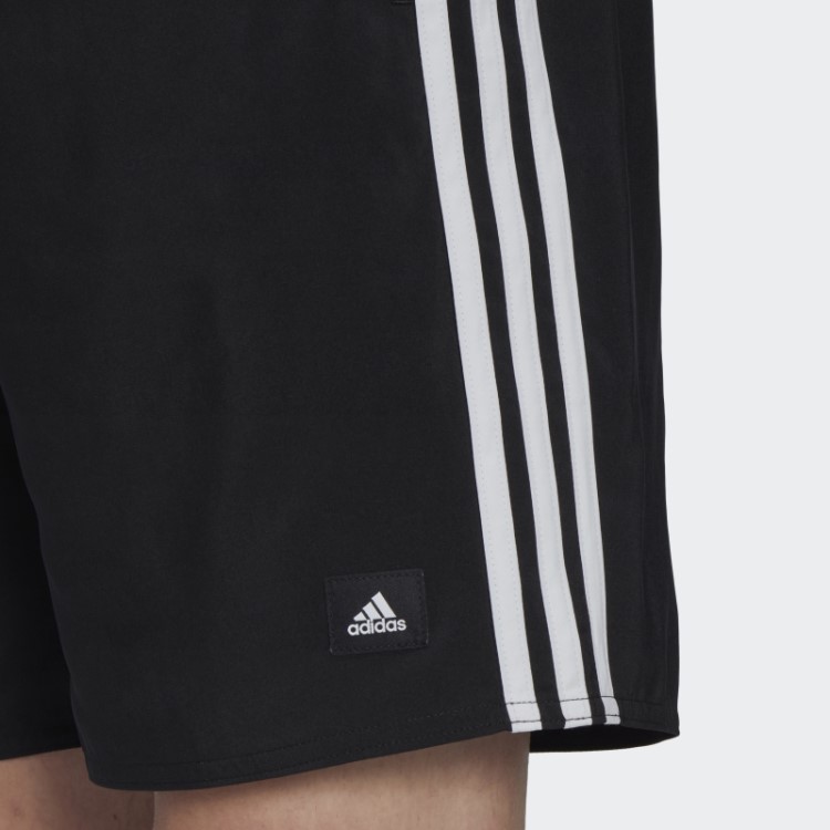 Adidas 3-stripes Clx Calção De Banho Preto