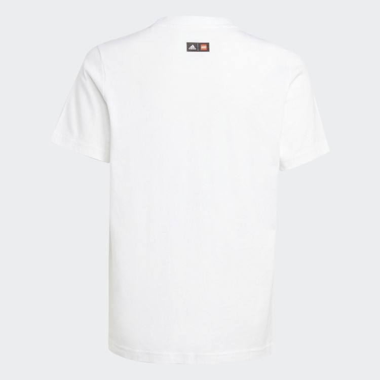 Camiseta Branca Quente Adidas X Lego
