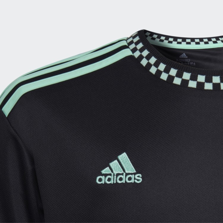 Camisa Alternativa Do Leicester City Fc 22/23 Preta Adidas