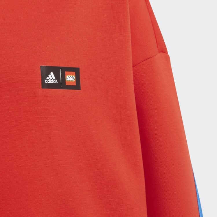 Adidas X Classic Lego Hoodie Vermelho Moda