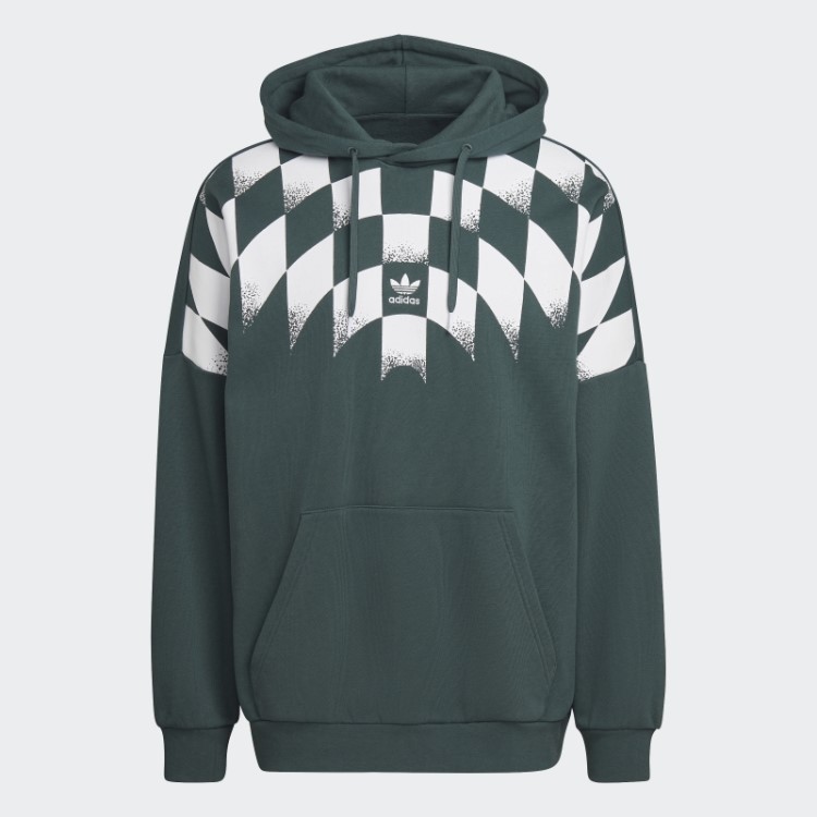 Moletom Verde Mineral Adidas Rekive Gráfico Quente