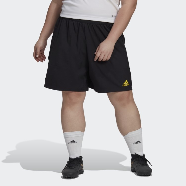 Shorts Downtime Tiro Rfto Preto Adidas De Cintura Alta