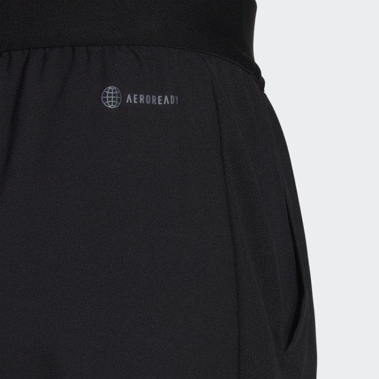 Shorts Downtime Tiro Rfto Preto Adidas De Cintura Alta