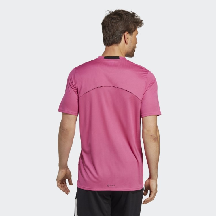T-shirt De Treino Hiit Fúcsia Adidas Designed For Motion