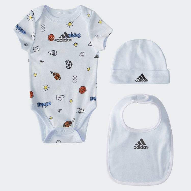 Conjunto De Body Adidas Sky Tint