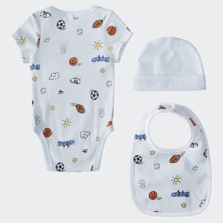 Conjunto De Body Adidas Sky Tint