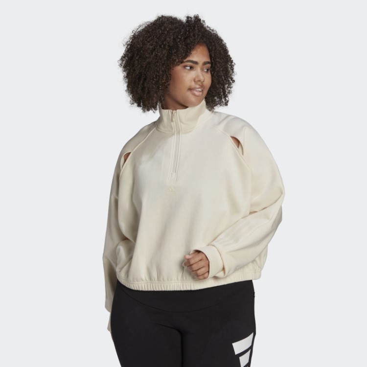 Suéter De Lã Hyperglam (tamanho Grande) Adidas Branco