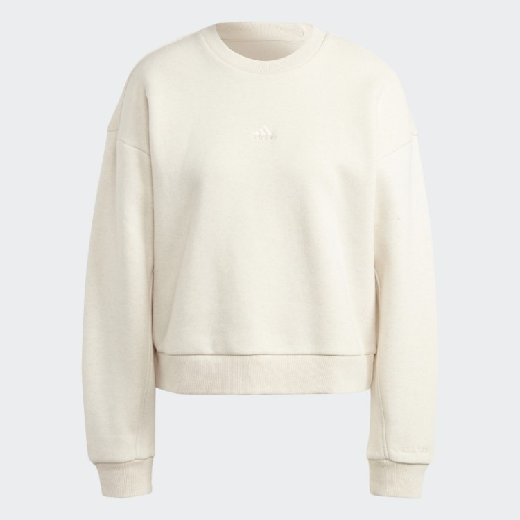 Moletom De Lã All Szn Adidas Ecru Matiz Mel