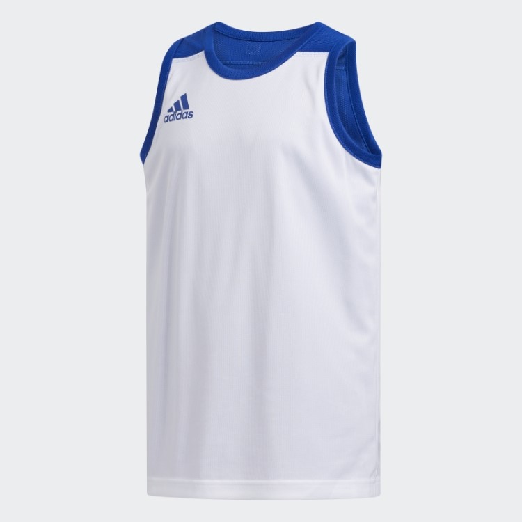 Camisa Reversível De Velocidade 3g Royal Adidas
