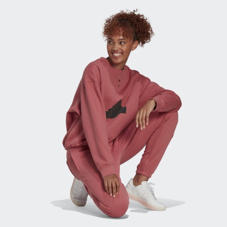 Calça De Moletom Vermelha Adidas