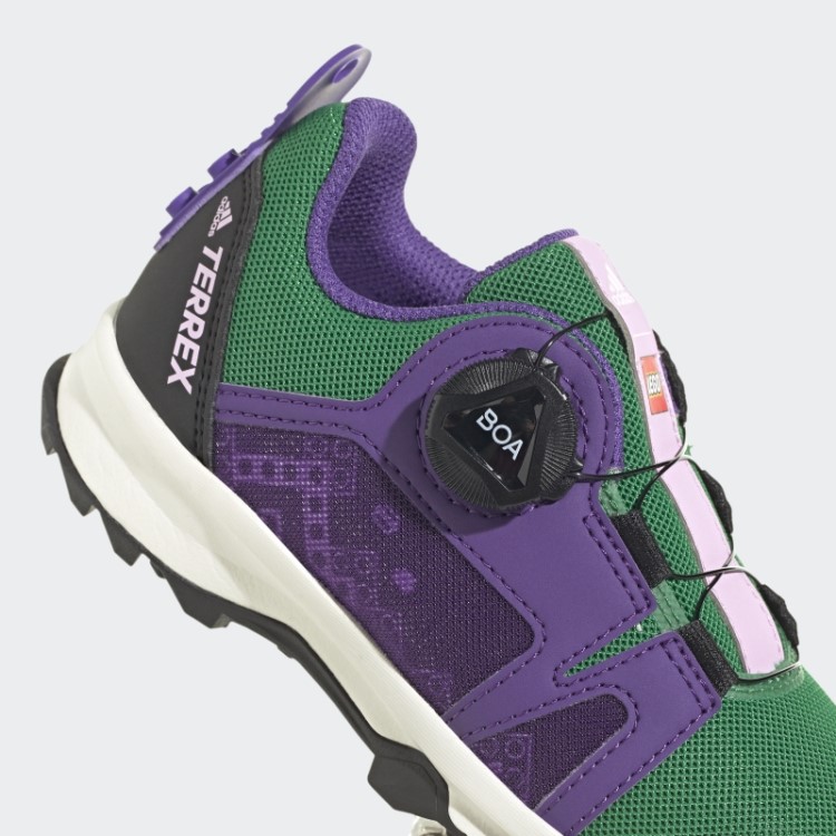 Tênis De Corrida Verde Adidas Terrex Agravic Boa X Lego