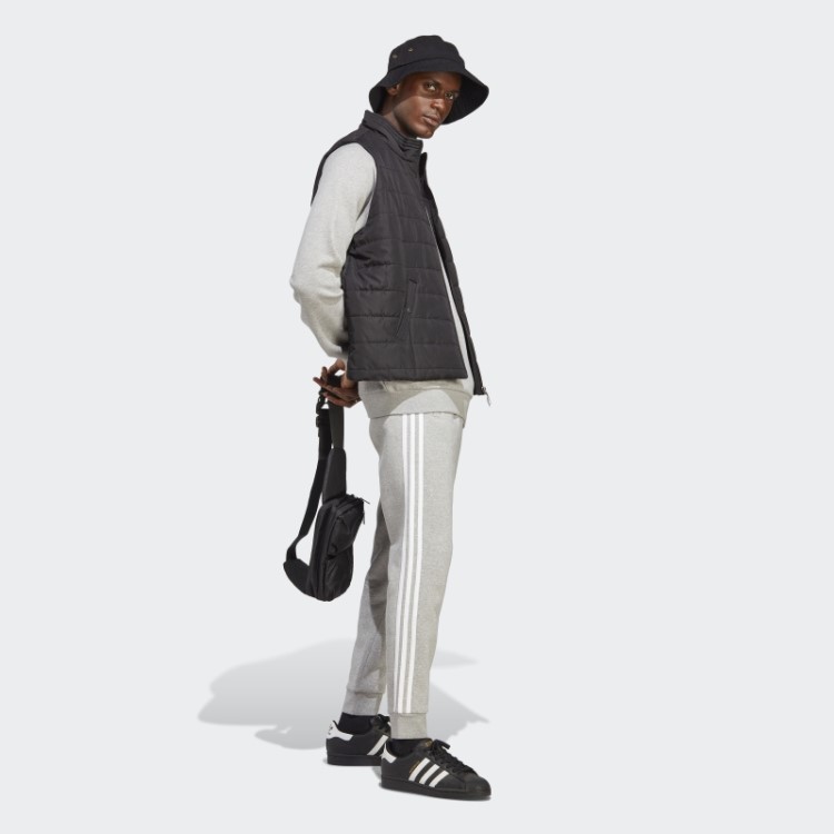 Adicolor Classics Calça Jogger Com As Três Listras Cinza Médio Adidas