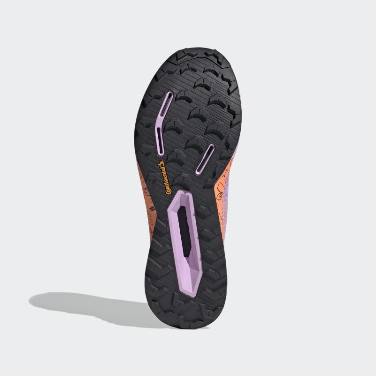 Tênis De Corrida Terrex Agravic Ultra Trail Lilás Adidas