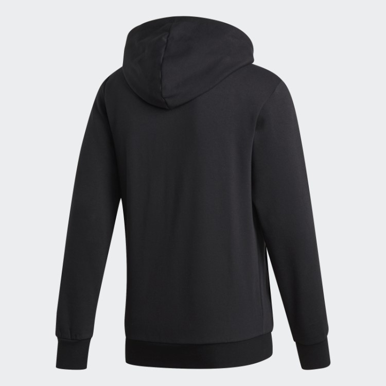 Moletom De Lã Com As Três Listras Preto Essencial Adidas
