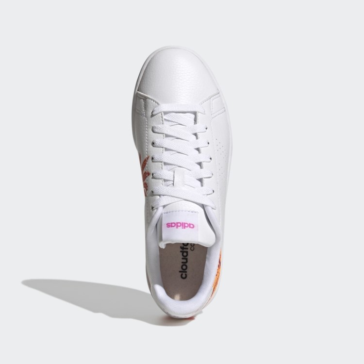 Tênis De Corte De Vantagem Adidas Branco
