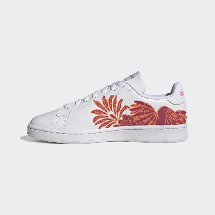 Tênis De Corte De Vantagem Adidas Branco