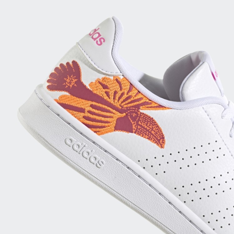 Tênis De Corte De Vantagem Adidas Branco