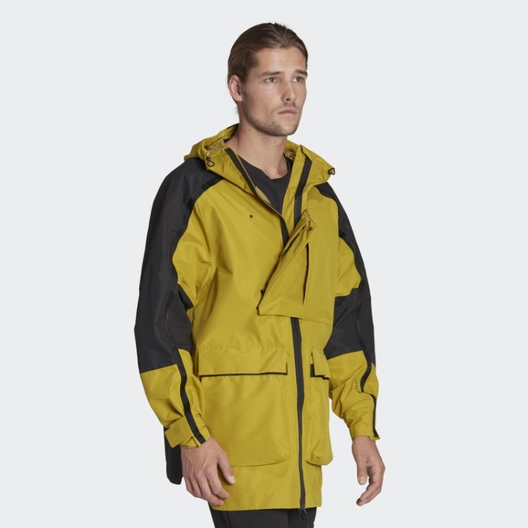 Jaqueta Verde Oliva Terrex Xploric Rain.rdy City Adidas
