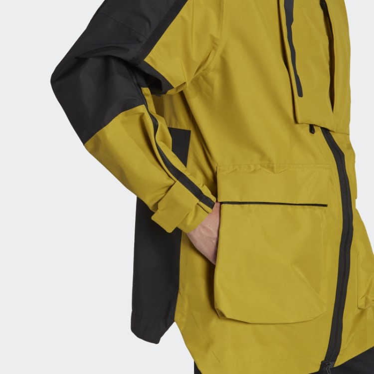 Jaqueta Verde Oliva Terrex Xploric Rain.rdy City Adidas